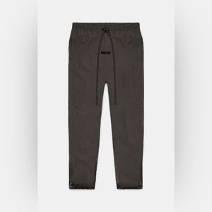 Essentials Fear Of God Off Black Relaxed Trousers
